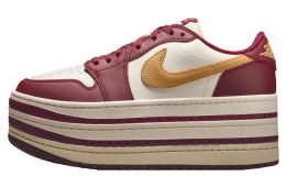 Air Jordan 1 Low Triple Stack Team Red / Pale Ivory