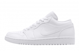 Air Jordan 1 Low Triple White