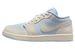 Air Jordan 1 Low WMNS Hydrogen Blue / Cream