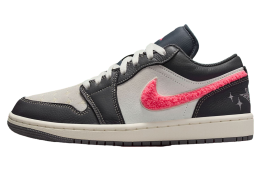 Air Jordan 1 Low WMNS Light Graphite / Hot Punch