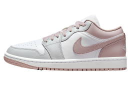 Air Jordan 1 Low WMNS Particle Rose / White