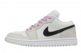 Air Jordan 1 Low WMNS SE Barely Green Black