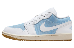 Air Jordan 1 Low WMNS Worn Blue / White