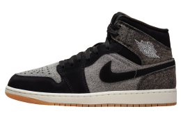 Air Jordan 1 Mid Black Denim