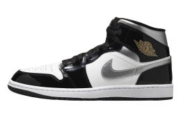 Air Jordan 1 Mid Black Patent