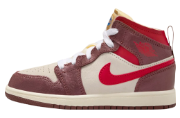 Air Jordan 1 Mid GS Bread Butter & Sole