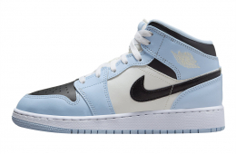 Air Jordan 1 Mid GS Ice Blue