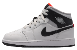 Air Jordan 1 Mid GS Summit White / Infrared 23