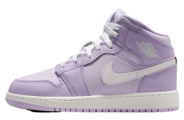 Air Jordan 1 Mid GS Violet Mist / Barely Grape
