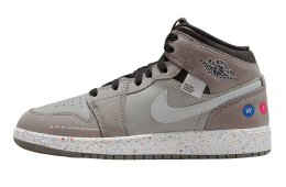 Air Jordan 1 Mid GS Wings NYC Subway