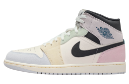 Air Jordan 1 Mid Sail / Iced Jade