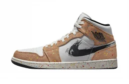 Air Jordan 1 Mid SE Brushstroke