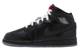 Air Jordan 1 Mid SE GS Black / White