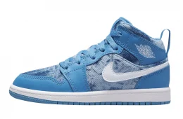 Air Jordan 1 Mid Washed Denim