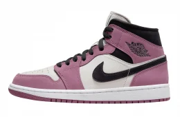 Air Jordan 1 Mid WMNS Berry Pink