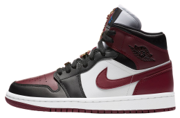 Air Jordan 1 Mid WMNS Black / Dark Beetroot
