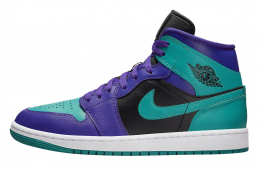 Air Jordan 1 Mid WMNS Black Grape