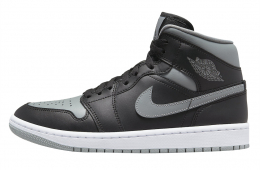 Air Jordan 1 Mid WMNS Black Grey