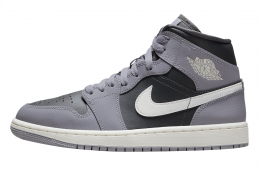 Air Jordan 1 Mid WMNS Cement Grey