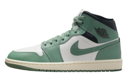 Air Jordan 1 Mid WMNS Jade Smoke