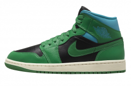 Air Jordan 1 Mid WMNS Lucky Green