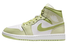 Air Jordan 1 Mid WMNS Olive Aura