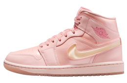 Air Jordan 1 Mid WMNS Pink Patent