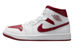 Air Jordan 1 Mid WMNS Red Toe