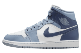 Air Jordan 1 Mid WMNS Sail / Blue Grey / Diffused Blue