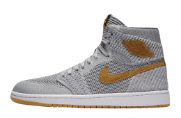 Air Jordan 1 Retro High Flyknit Golden Harvest