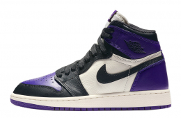 Air jordan Bone 1 Retro High OG GS Court Purple