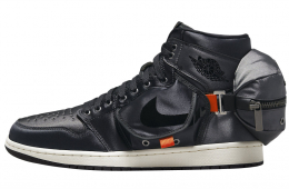 Air Jordan 1 Stash Black Anthracite