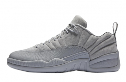 Low top grey 12s hotsell