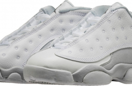 Air Jordan 13 Low BP Pure Platinum