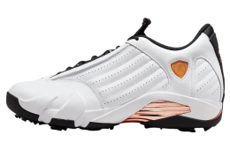 Air Jordan 14 Golf US Open White / Metallic Copper