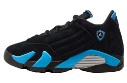 Air Jordan 14 GS Black / University Blue