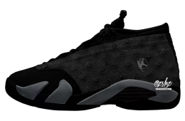 Air Jordan 14 Low Black / Off Noir