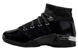 Air Jordan 17 Low Black Patent