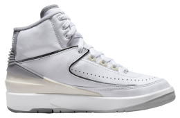 Air Jordan 2 Retro GS White / Cement Grey