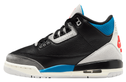 Air Jordan 3 GS Black / Neutral Grey