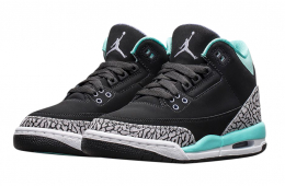 Air Jordan 3 GS Bleached Turquoise