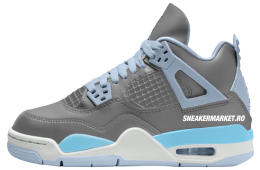 Air Jordan 4 GS Photon Dust / Blue Chill