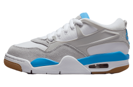 Air Jordan 4 RM GS White / Neutral Grey / Blue