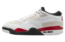 Air Jordan 4 RM White / Gym Red