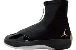 Air Jordan 4028 Black / Metallic Gold