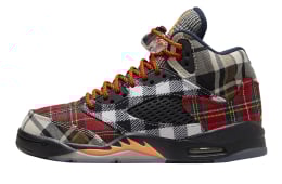Air Jordan 5 GS Plaid
