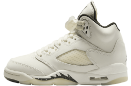 Air Jordan 5 SE GS Sail / Light Orewood Brown