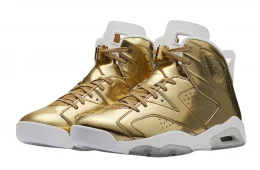 Air Jordan 6 Pinnacle Metallic Gold
