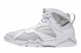 Jordan 7 white metallic silver online