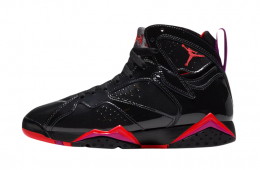 Air Jordan 7 WMNS Black Patent Leather